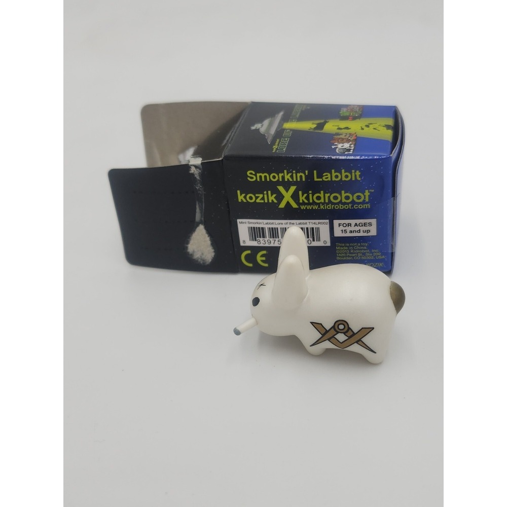 Kidrobot Lore of‎ the Labbit Freemasons 1.5" Masonic Vinyl Toy Frank Kozik